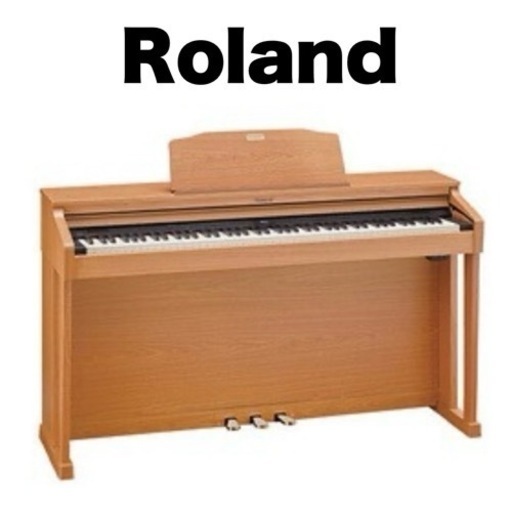 【超美品‼️】ローランド 2013年製 デジタルピアノ 88鍵盤 電子ピアノ 楽譜＆ヘッドホン付き ライトウォールナット調仕上げ♪
