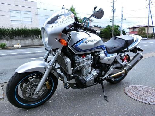 【おみせっち】HONDA CB1300 Super Four BC-SC40 ホンダ スーパーフォア シルバー オプション多数