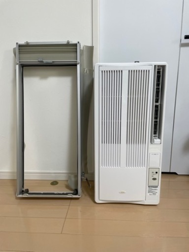 早めに取りに来てくれる方優先です。
KOIZUMI 2021年製 窓用エアコン　6畳〜8畳