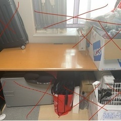 学習机　横幅160センチ、奥行80センチの画像