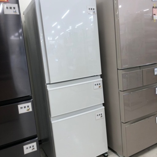 安心の1年間保証付き！MITSUBISHI3ドア冷蔵庫2022年製330L【トレファク堺福田店】