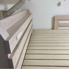 【引渡し先決定済み】家具　シングルロフトベッド の画像