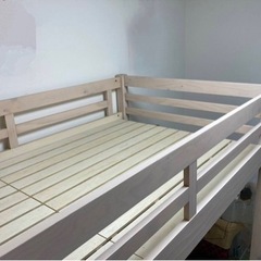 【引渡し先決定済み】家具　シングルロフトベッド の画像