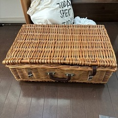 【取引先決定しました】キャンプ用品　ピクニック　バスケット