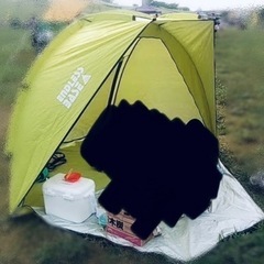 2人用テント BBQ キャンプの画像