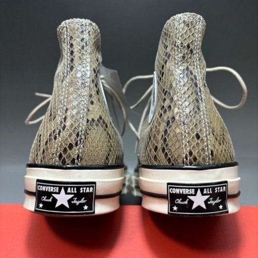 スニーカー CONVERSE CHUCK 70 HI LEATHER SNAKE 28.5cm