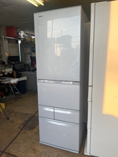 パーツ欠品ありの為激安販売!! 426L 5ドア!! TOSHIBA ベジータ GR-G43G 2014年家電 キッチン家電 冷蔵庫