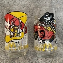 ヴィンテージ　マクドナルド　グラス　2個　美品