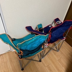 キャンプチェア２脚セットの画像