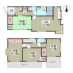💙フリーレント1ヶ月！敷礼０！《4LDK》行田市♦ペット飼育時敷...