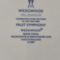 【値下げ】WEDGWOOD 2000年限定プレートの画像