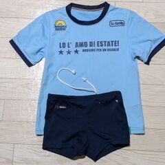 130cm 水着2つとおまけの画像