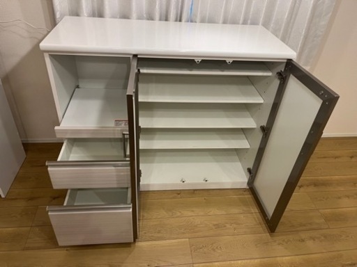 ニトリ キッチンカウンター Ｎポスティア120WH ニトリ｜ ポスティア120｜キッチンカウンター