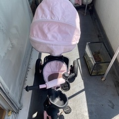 ベビーカー、三輪自転車、子供自転車