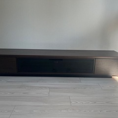 8月中旬まで掲載　テレビ台　ダークブラウン　木製の画像