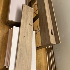 家具 ベッド マットレス付き　ダブルベッドの画像