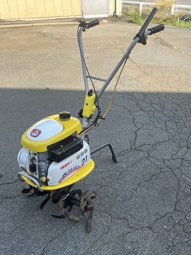 軽トラ貸します 現物確認歓迎、初期不良対応OK オイルシール新品 整備済 イセキ 2.2馬力 パンジー21 耕運機 KM21