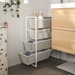 IKEAヨナクセルスチールラックの画像