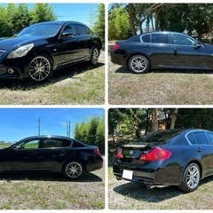 ◆車検R6年12月◆H23年スカイライン◆12.5万キロ◆純正ナビ◆半革シート◆の画像