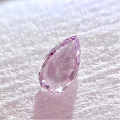 レア 天然ピンクダイヤモンド Fancy light pink purpleの画像