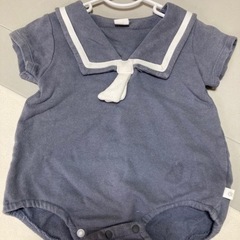 cottoli セーラー襟　ロンパース