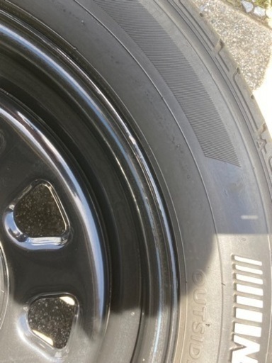 車のパーツ タイヤ、ホイール　決まりました
