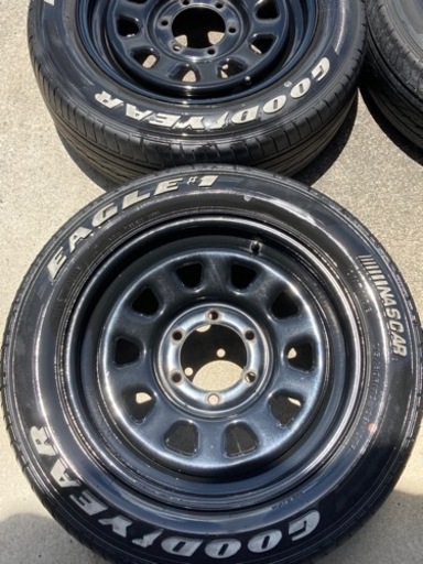 車のパーツ タイヤ、ホイール　決まりました
