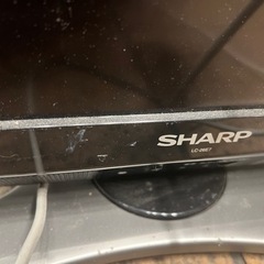 家電 テレビ 液晶テレビ sharp aquos 26インチの画像