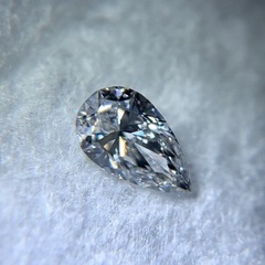 【極上】GIA type2A ダイヤモンド Dカラー 0.3ct ペアシェイプの画像