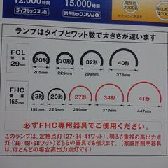 蛍光ランプの画像