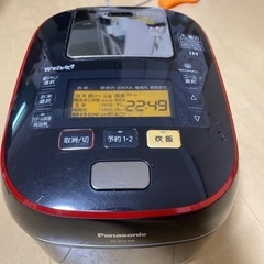 【決まりました。】Panasonic 炊飯器　SR-SPA106-K