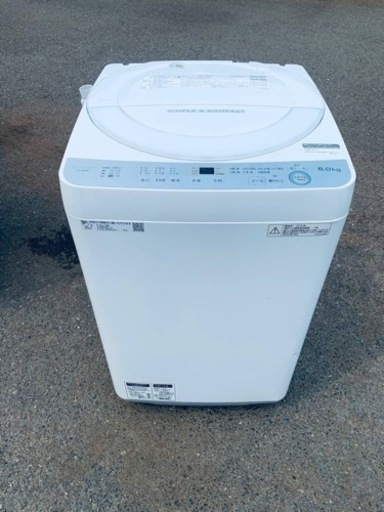 SHARP 全自動電気洗濯機　ES-GE6B-W