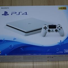 美品 SONY PS4 プレイステーション４ 白 ホワイト CUH-2200A B02 500GBの画像