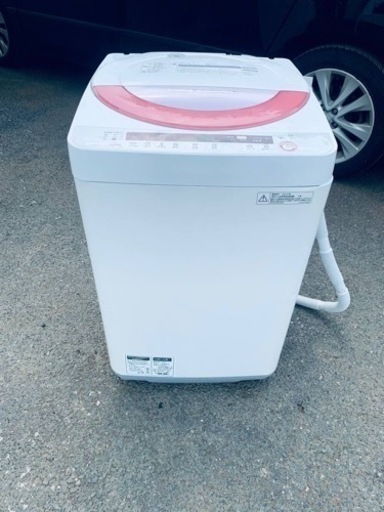 SHARP 全自動電気洗濯機ES-GE60P-P