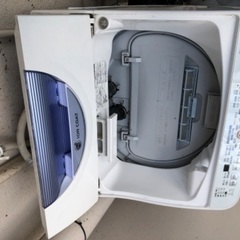 シャープ洗濯機　7月27日にお取りに来てください