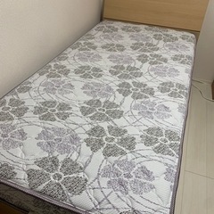 【お渡し先決定】ベッド、マットレスの２点セット