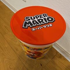 おもちゃ入れ バケツ スーパーマリオの画像