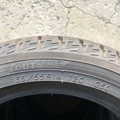 ヨコハマ IG50 165/55r14 スタッドレス 4本の画像