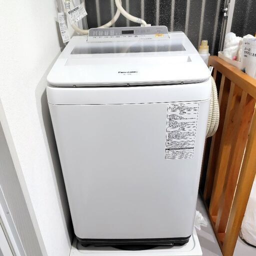 洗濯機　8k 17年製