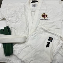 少林寺道着 上下セット 帯付き
