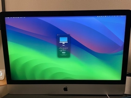【Apple】iMac27インチ 5K 2019 メモリ拡張40GB
