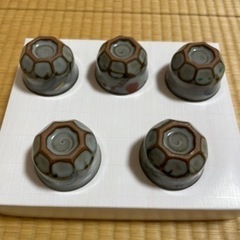 おちょこ5個1セットの画像