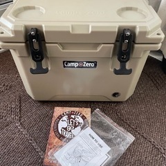 キャンプゼロ20L ロトモールドクーラーボックス ベージュ 新品 キャンプゼロ 20L ロトモールドクーラーボックス ベージュ