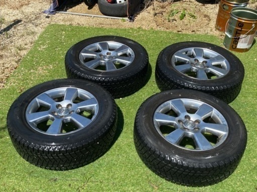 トヨタ　ハリアー　純正アルミホイール　スタッドレス　17インチ