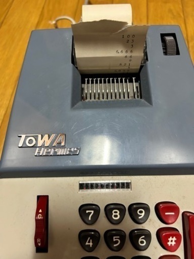 レジスター　レジ　TOWA 東和　レトロ