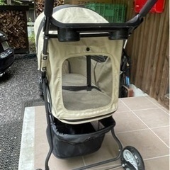 【終了】暑い夏にぴったり。ペット用三輪カートの画像