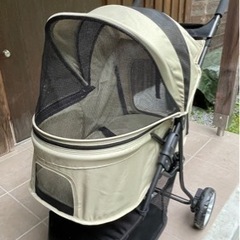 【終了】暑い夏にぴったり。ペット用三輪カートの画像