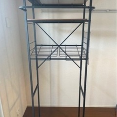 家具　収納ラック　ランドリーラック　洗濯ラックの画像