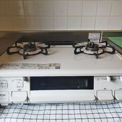 【中古】パロマ　ガスコンロ　白