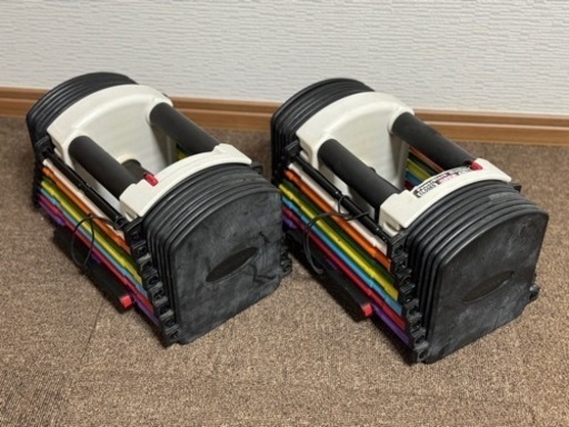 可変式　ダンベル　ブロックダンベル　20.4kg✖️2